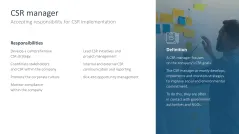 Corporate Social Responsibility (CSR)
