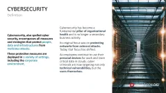 Cybersecurity