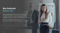 Wachstumsstrategien (Skalierung) 