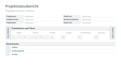 Projektstatusbericht 