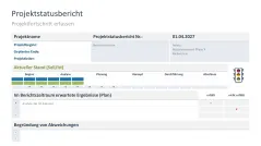 Projektstatusbericht 
