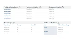 Projektstatusbericht 