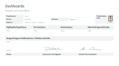 Projektstatusbericht 