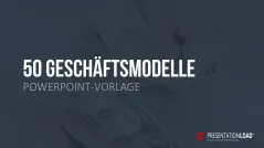 50 Geschäftsmodelle PowerPoint-Vorlage 