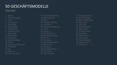 50 Geschäftsmodelle PowerPoint-Vorlage 