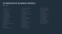 50 Business Models