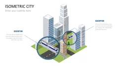 Isometric City PowerPoint Template