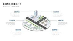 Isometric City PowerPoint Template