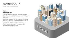 Isometric City PowerPoint Template