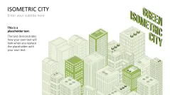 Isometric City PowerPoint Template