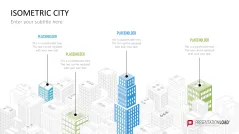 Isometric City PowerPoint Template