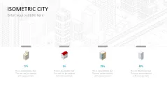 Isometric City PowerPoint Template