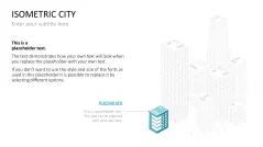 Isometric City PowerPoint Template