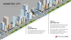 Isometric City PowerPoint Template