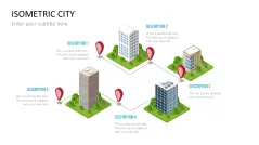Isometric City PowerPoint Template