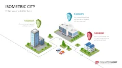 Isometric City PowerPoint Template