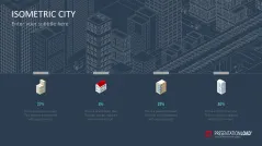 Isometric City PowerPoint Template