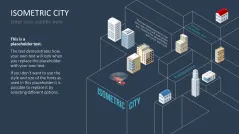 Isometric City PowerPoint Template