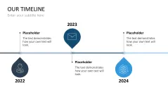 Scrolling Timeline PowerPoint Template