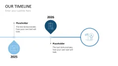 Scrolling Timeline PowerPoint Template
