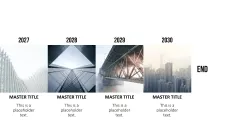Scrolling Timeline PowerPoint Template