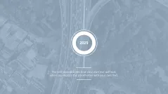 Scrolling Timeline PowerPoint Template