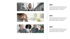 Scrolling Timeline PowerPoint Template