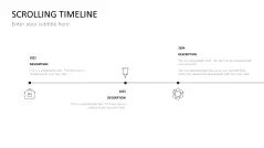 Scrolling Timeline PowerPoint Template