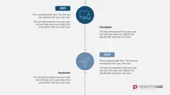 Scrolling Timeline PowerPoint Template