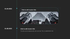Scrolling Timeline PowerPoint Template
