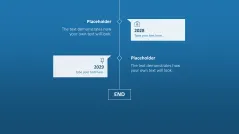 Scrolling Timeline PowerPoint Template