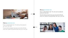 Scrolling Timeline PowerPoint Template