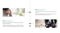 Scrolling Timeline PowerPoint Template