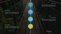 Scrolling Timeline PowerPoint Template