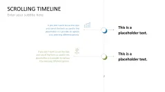 Scrolling Timeline PowerPoint Template