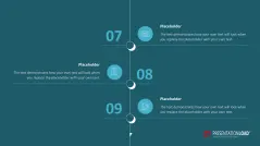 Scrolling Timeline PowerPoint Template