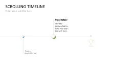 Scrolling Timeline PowerPoint Template