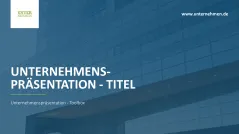 Unternehmenspräsentation-Toolbox 