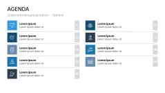 Unternehmenspräsentation-Toolbox 