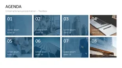 Unternehmenspräsentation-Toolbox 