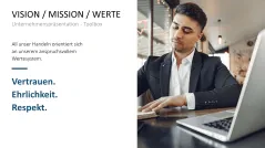 Unternehmenspräsentation-Toolbox 