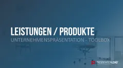 Unternehmenspräsentation-Toolbox 