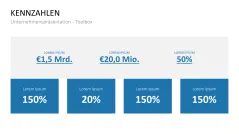 Unternehmenspräsentation-Toolbox 