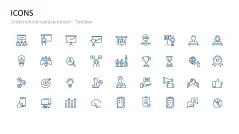 Unternehmenspräsentation-Toolbox 