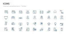 Unternehmenspräsentation-Toolbox 