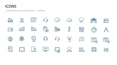 Unternehmenspräsentation-Toolbox 