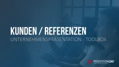 Unternehmenspräsentation-Toolbox 