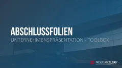 Unternehmenspräsentation-Toolbox 