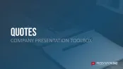 Company Presentation Toolbox
