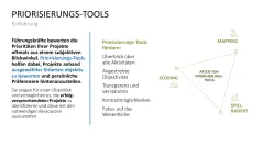 Project Prioritization Toolbox 